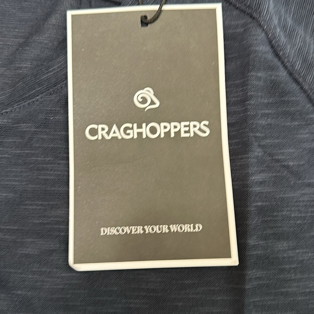 Craghoppers NOSILIFE GALENA SHORT SLEEVE TEE - Blue Navy - Picture 13 of 16